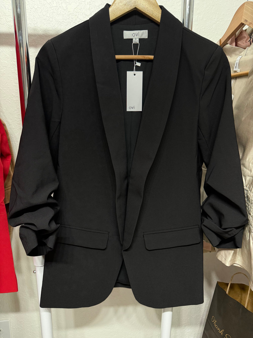 Classic Black Blazer