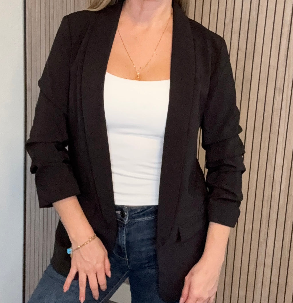 Classic Black Blazer