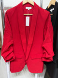 Classic Red Blazer