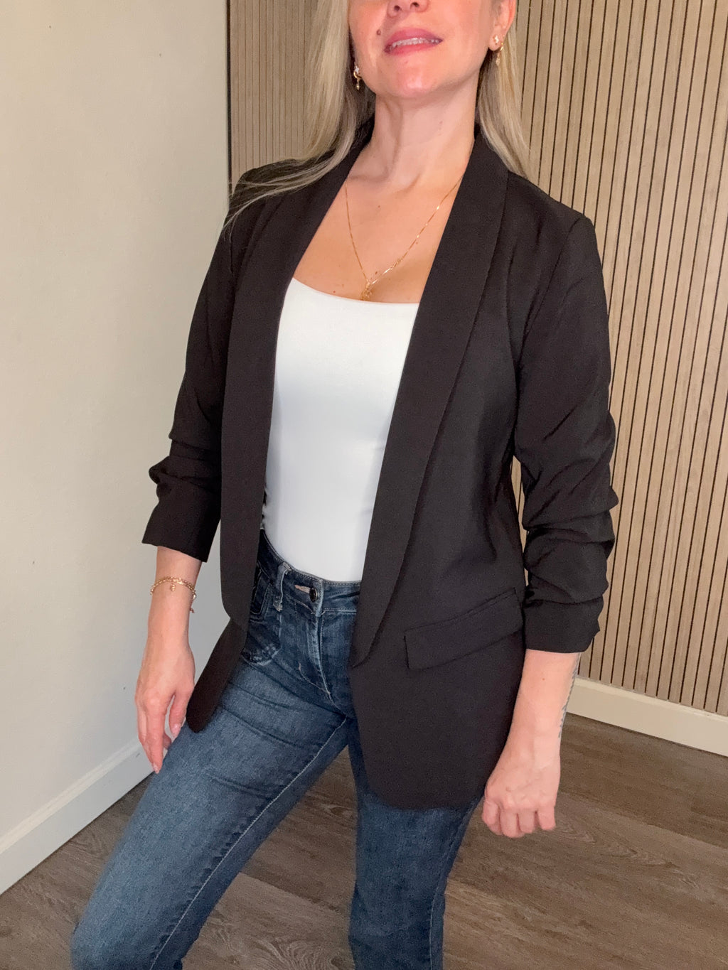 Classic Black Blazer
