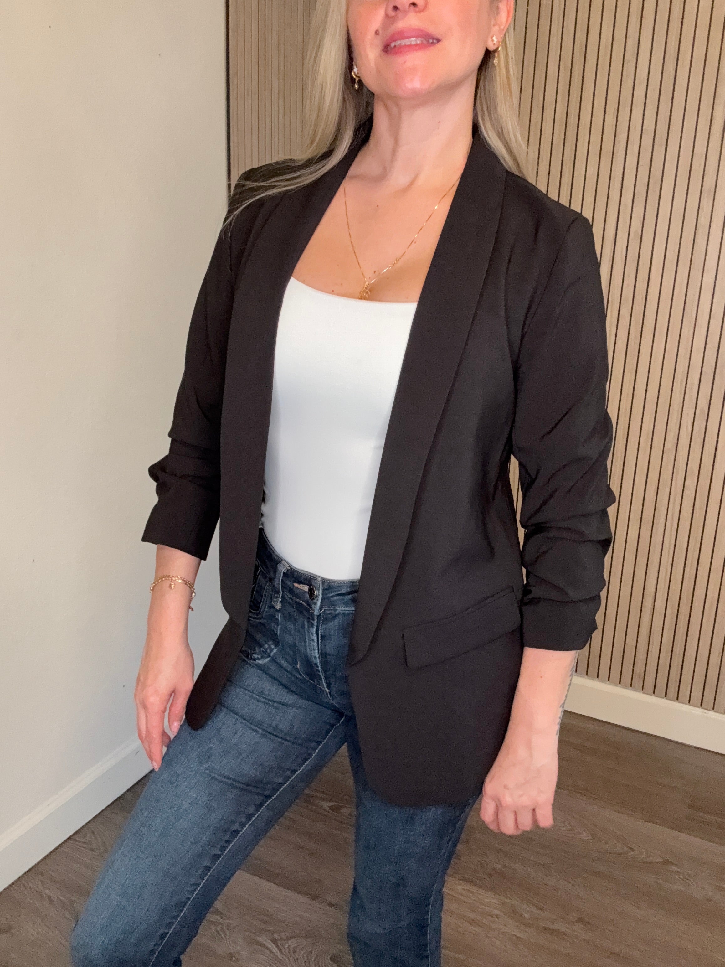 Classic Black Blazer